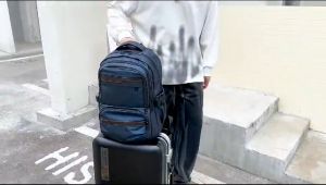 MHS - NEWRELEASE!!! TAS RANSEL PRIA WATERPROOF TERBARU MODEL GAGAH RANSEL TAHAN AIR BAHAN NILON TERBARU 2024 MUAT LAPTOP 15INCH