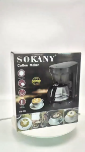 Máy Pha Cà Phê Tự động SOKANY SK-124 Máy Pha Cafe Gia Đình Nhỏ Gọn Tiện Lợi Hàng Nhập Khẩu - Lazada