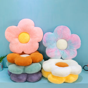 35cm 50cm Extra Large Size cute soft Cushion Sofa PP Cotton Plush Round Flower pillow soft Seat Chair birthday gifts
