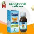 canxi sinh học LIPOCAL  giúp bé phát triển chiều cao , phòng còi xương ở trẻ, giúp xương chắc khỏe, tăng chiều cao vượt trội. 