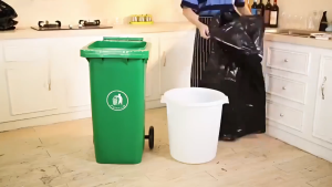 100/200PCS Trash Bag Garbage Bag Black Small/Medium/Large Bags Thickened And Enlarged
