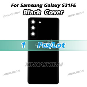 AAA+ For Samsung Galaxy S21FE Back Battery Cover Rear Door Housing Cover Replacement With Camera Lens for Galaxy S21 FE G990B