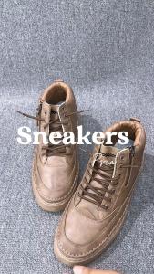 DILOOK S027 Sepatu Sneaker boots Original SEPATU KULIT PRIA Trendy tripel jahitan lentur elastis