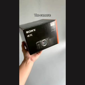 Sony a7C Mirrorless Camera (Body Only)
