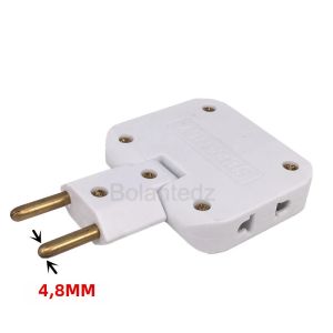 Dải Nguồn Phích Cắm EU Với 3 Ổ Cắm Xoay AC 180 ° Bộ Chuyển Đổi AC Nối Đất Tiêu Chuẩn Ổ Cắm Mở Rộng Để Sử Dụng Quốc Tế