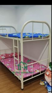 GIƯỜNG TẦNG SẮT ỐNG TRÒN CAO CẤP GIAO NHANH HCM