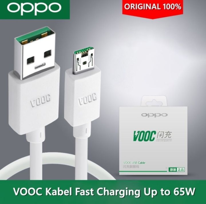 Kabel Data OPPO F5 MICRO USB VOOC Charging USB Cable Charger