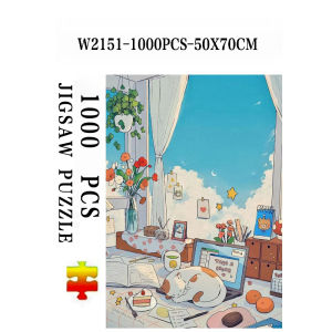 Jigsaw Puzzle Stunning Duck Cartoon Wall Art For Adults Perfect For Family Game Night And Brain Exercise