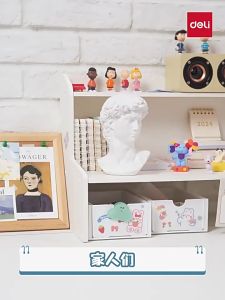 Bảng Từ Trắng DELI Cỡ Nhỏ Dùng Cho Ghi Chú Bảng Mica Từ Tính Bảng Fooc Trắng Bảng Viết Bút Lông