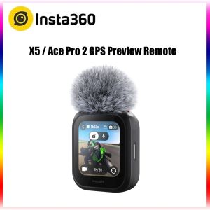 Insta360 X5 New GPS Preview Remote With Built-in Mic All-in-one Watch Control For ACE PRO 2 Original Accessories