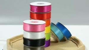 Satin Ribbon 1.5 Inch X 22m Solid Silk Ribbons for Gift Wrapping Craft Floral Bouquets Valentines Day Christmas Gift Wrapping Party Wedding Decoration