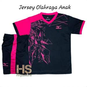 (Free Sablon Nama Dan Nomor)  Baju Bola Anak Usia 7-13Th Jersey Bola Futsal Voli Anak Kostum Baju SSB Junior