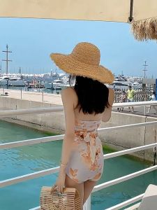 Bikini 3 Mảnh Hàn Quốc Mới 2024 (Hoa) - Bộ Đồ Bơi Nữ Đi Tắm Biển Đẹp