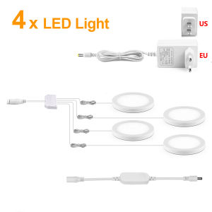 Guillermo | Tuya Zigbee Smart LED Under Cabinet Lighting Kit Voice Control Dimmable Puck Lights for Kitchen Closet Wardrobe Ceiling Decor