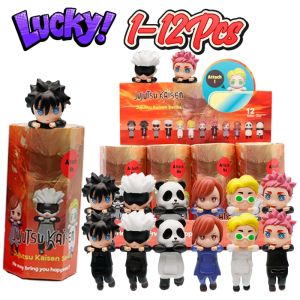 Bandai | Anime Jujutsu Kaisen Gojo Satoru Itadori Yuji Action Figures Lie Prone Doll PVC Model Collection Desktop Ornament Decoration Toy