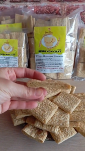 Sườn non chay (mỏng) 1kg 500g 300g 200g 100g sườn miếng chay khô sườn chay Tâm Việt chế biến từ đậu nành