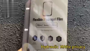 Hydrogel ANTI SPY GLOSY / MATTE Pelindung Layar MOTO G45 / EDGE 60 FUSION Tempered Glass Gores JELLY PRIVASI GLOSY INTIP Screen Protector BLACK PRIVACY HITAM GELAP Glare Doff Tidak bisa lihat dari samping Motorola Rola MotoG45 5G 4G Baru Murah Bagus