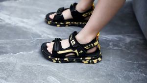 Dép Quai Hậu Bé Trai Đi Học Đi Chơi Siêu Nhẹ Sandal Chống Trượt Xăng Đan Dáng Thể Thao Cho Bé Trai Từ 4-15 Tuổi