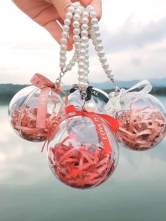 Clear plastic christmas stockings