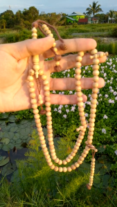 Tasbih Kayu Luz 8mm original Mesir (Luz Wood Beads)