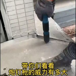 Nail Gun With 50 nails Rivet gun Tufting Gun Carpenter Pendant lamp Silencer Decorative Wall Fixer