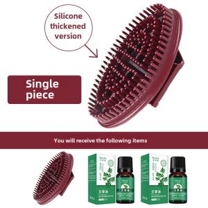 Dredge Meridian Brush Massage Non-Slimming Legs Capricorn Soft Silicone Body Beauty Neutral Body Gua Sha Scraping Massage Tools Handy Gadget