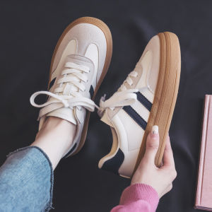 Giày Vải Đế Dày Thường Ngày Cho Nữ Giày Thể Thao Đế Thấp Đế Cao Su Đế Phẳng Mũi Tròn Đế Xuồng Giày Đế Bằng Đế Cao Su