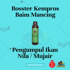 Booster Kempros | Pengumpul Ikan Nila/Mujair | Baim Mancing