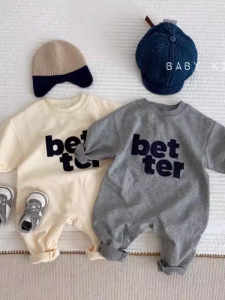 INS Style Baby Jumpsuit Spring Autumn and Winter Toddler Long Sleeves Super Cute Pullover Baby Rompers Outwear Pure Cotton Rompers