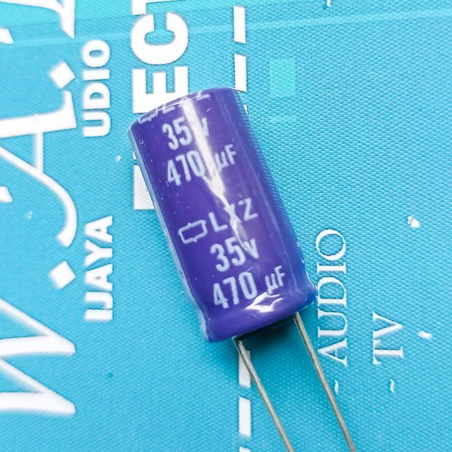 Produktbild von 10x TKR Elko 470µF 35V – Radiale Kondensatoren, Low Impedance, –40°C Bis +105°C, Ø10x16mm, Für Audio & Stromversorgung