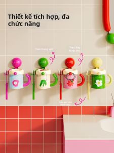 noooth | Antibacterial Suction Cup Toothbrush Holder