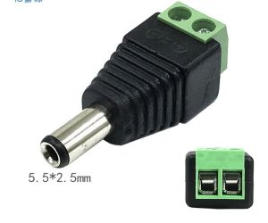 Jack nguồn DC đực chân 55x2.5mm