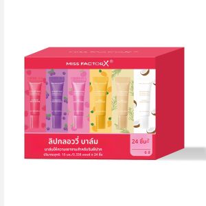 24 ชิ้น/กล่อง ลิปกลอสให้ความชุ่มชื้น 6 สี - ให้ความชุ่มชื้นยาวนาน บํารุงริมฝีปาก เอฟเฟกต์มันวาว ตัวเลือกของขวัญของผู้หญิง