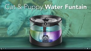 2.2L Bekas Air Minuman Kucing Automatik Automatic PET Drinking Fountain for Dogs Cats Drink with LED Indicator