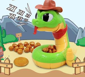 เกมงูหวงไข่ทอง เกมในวงเหล้า ของเล่นในครอบครัว ชุด3สหาย งูหวงทองถังโจรสลัด แค่หยิบก็เสียวได้ หางสั่น ฉกได้