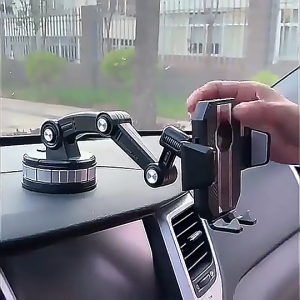 Premium 1 Touch Car Holder Universal 360 Long Neck Car Mount Phone Holder Stand with Silicon Sucker
