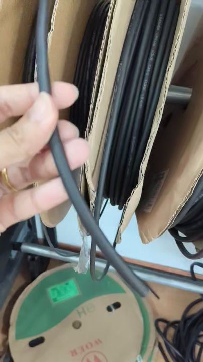 ท่อหดกาว สีดำ ‼️ถูกสุด‼️ มีหลายขนาด1.6-50มม. ท่อหดความร้อนชนิดมีกาว ขาย ...