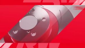 TRW XPS จานเบรคหน้า TOYOTA Revo 4WD / Prerunner ปี 15-On (ร่องระบายอากาศใหญกว่าSmart) (1คู่)