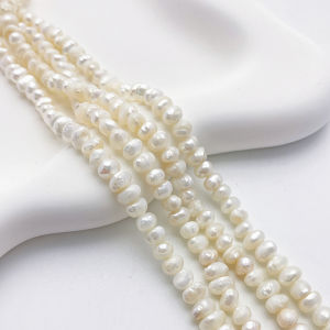 Natural Freshwater Baroque Pearl DIY Handmade Beads Material Accessories Hoa Tai Vòng Cổ Vòng Tay Hạt Ngọc Trai Baroque