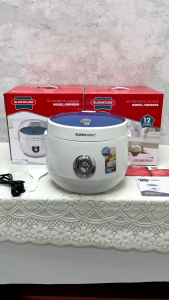 Nồi Cơm Điện 1.8L Sunhouse SHD8606 - Công Suất 700W - Lòng Nồi Phủ Chống Dính Cao Cấp Whitford (USA)