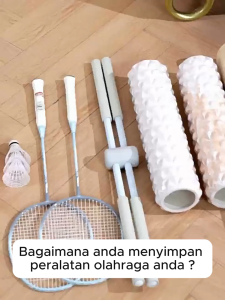 Keranjang Penyimpanan Yoga Multifungsi - Kendaraan Dorong untuk Rumah (Ruang Tamu/Kamar) & Peralatan Fitness