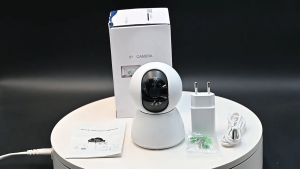TUYA Smart 4K Home CCTV Camera IP Surveillance Camera 4K Resolution Home CCTV Security Camera WiFi Control