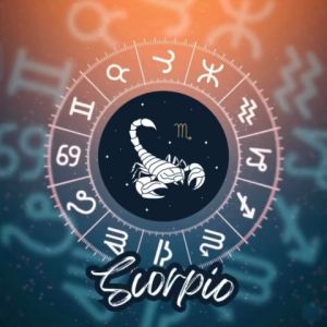 หินเสริมดวง " ราศีพิจิก " Scorpio by HoroHealer ขนาดพกพา พร้อมถุงผ้าและคำแนะนำในการดูแลและการชาร์จหิน