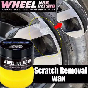 80g Car Wheel Hub Repair Kit Scratch Removal and Polish Restore Paste for Auto Alloy Metal Rim Anti-Oxidation Cream Care Accessories