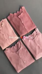 Cardigan Rajut Crop Waffle Wanita Lengan Panjang / Outer Fashion Wanita