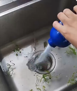 Drain Cleaner Powder – Clogged Pipe Remover & Dissolver for Kitchen Sink & Bathroom Drain
