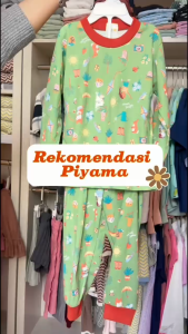 Piyama Bayi - Velvet Cewe Dreamwear Piyama Panjang+Celana Panjang