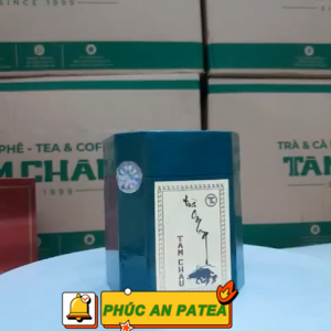 TRÀ Ô LONG (OOLONG) TÂM CHÂU THUẦN XANH 100G - chống lão hóa làm đẹp da giảm cholesterol