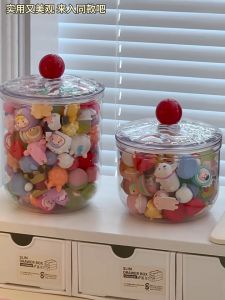 Pop Bean Display Storage Box Organizer Transparent Large Capacity Stackable Waterproof Pop Mart Dustproof  萌粒收纳盒带盖透明防尘