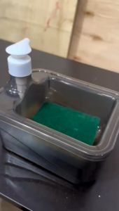 Penekan Pam Sabun 2 dlm 1 Soap Dispenser 2 in 1 SPONGE Box Holder Pump Dispenser Kitchen Tools Bekas Sabun Cuci Pinggan Dispense Dish Soap Liquid Bottle for Home Bathroom